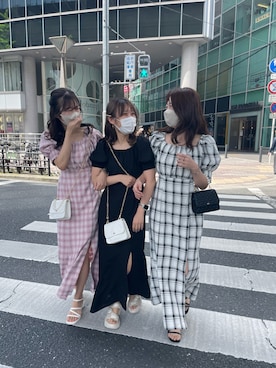 「GWコーデ」｜かのん【154cm 骨格ストレート】さん（レディース・155cm）の春コーディネート