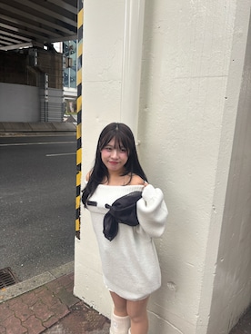 かのん【154cm 骨格ストレート】さん(レディース・154cm)の冬コーディネート