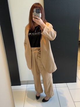 「ScoLar Parity（スカラーパリティ）のアイテム」を使った、Shoさん（レディース・149cm）の春コーディネート