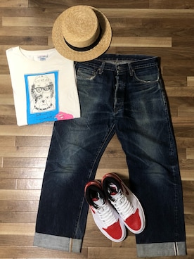 「SHIPS（シップス）のアイテム」を使った、やっちさん（メンズ・173cm）の春コーディネート