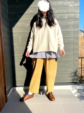 あずきさん（レディース・165cm）の冬コーディネート