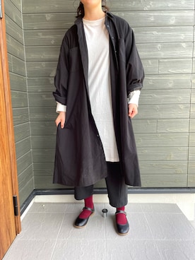 「rps（アールピーエス）のアイテム（シューズ）」を使った、あずきさん（レディース・165cm）の春コーディネート