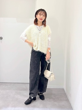 「アイテム（ローファー）」を使った、a i r iさん（レディース・150cm・30代）の秋コーディネート