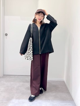 「アイテム（キャミソール）」を使った、a i r iさん（レディース・150cm・30代）の秋コーディネート