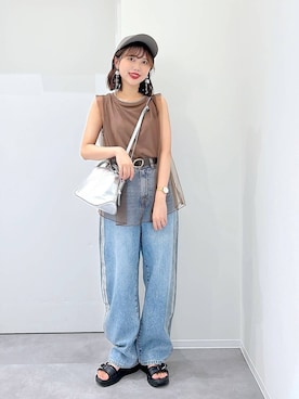 「アイテム（サンダル）」を使った、a i r iさん（レディース・150cm・30代）の秋コーディネート