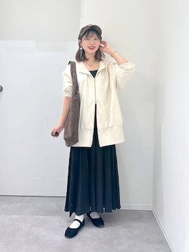 「tiny tiny（ティニーティニー）のアイテム」を使った、a i r iさん（レディース・150cm）の秋コーディネート