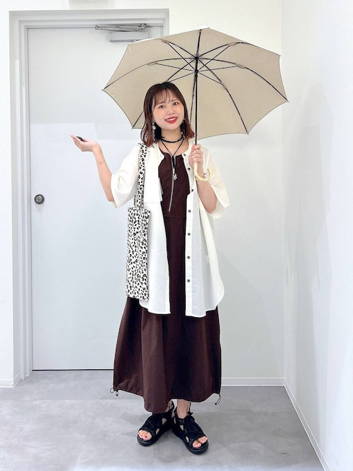 【タイムセール】【COACH 】 　バンブー　マルチカラー　チェック　長傘 タイムセール】【COACH 】 バンブー マルチカラー チェック 長傘