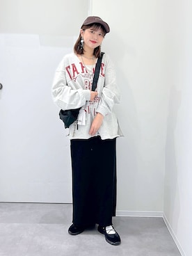 「アイテム（ワンピース）」を使った、a i r iさん（レディース・150cm・30代）の秋コーディネート