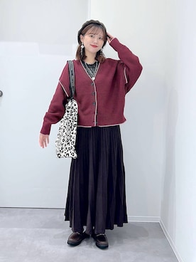 「アイテム（ローファー）」を使った、a i r iさん（レディース・150cm・30代）の秋コーディネート