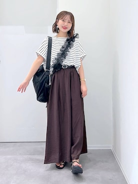 「アイテム（PC・スマホグッズ/家電）」を使った、a i r iさん（レディース・150cm）の夏コーディネート