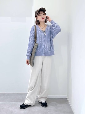 「アイテム（キャミソール）」を使った、a i r iさん（レディース・150cm・20代）の秋コーディネート