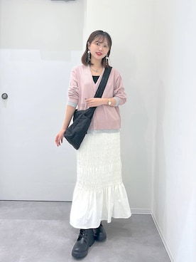 「アイテム（キャミソール）」を使った、a i r iさん（レディース・150cm）の秋コーディネート