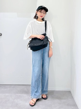 「アイテム（キャミソール）」を使った、a i r iさん（レディース・150cm・30代）の夏コーディネート
