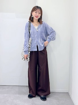 「アイテム（キャミソール）」を使った、a i r iさん（レディース・150cm・30代）の秋コーディネート