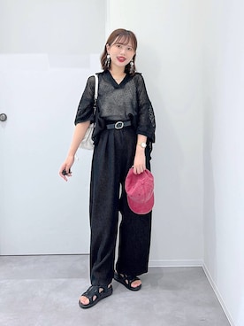 「niko and...（ニコアンド）のアイテム」を使った、a i r iさん（レディース・150cm）の秋コーディネート