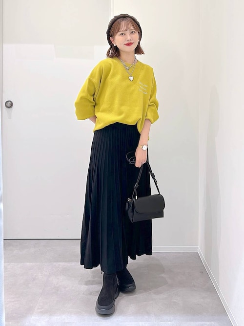 セール】滑らかニットフレアスカート/580745（スカート）｜GLOBAL WORK