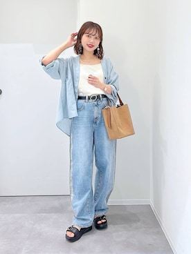 「アイテム（アクセサリー）」を使った、a i r iさん（レディース・150cm・30代）の夏コーディネート