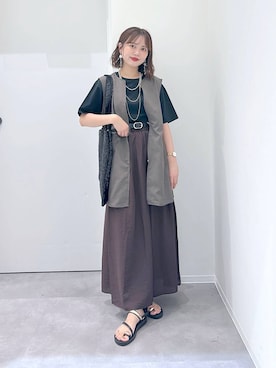 「アイテム（パンツ）」を使った、a i r iさん（レディース・150cm・30代）の夏コーディネート