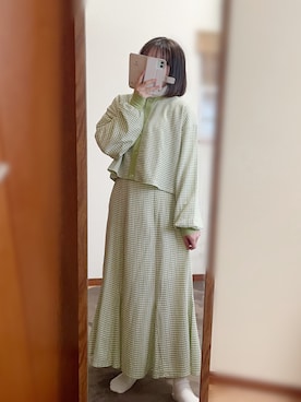 maroru✲*ﾟさん（レディース・148cm）の春コーディネート