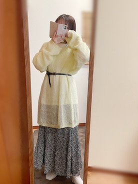 maroru✲*ﾟさん（レディース・148cm）の春コーディネート