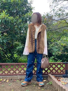 「FILA（フィラ）のアイテム」を使った、maroru✲*ﾟさん（レディース・148cm）の秋コーディネート