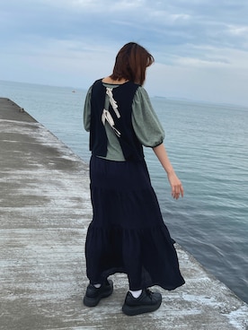 maroru✲*ﾟさん（レディース・148cm）の春コーディネート