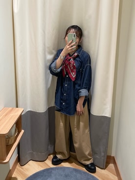 「VINTAGE（ヴィンテージ）のアイテム」を使った、maroru✲*ﾟさん（レディース・148cm）の秋コーディネート