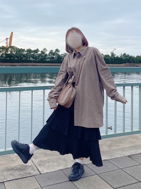 「aimoha（アイモハ）のアイテム」を使った、maroru✲*ﾟさん（骨格ウェーブ・レディース・148cm）の春コーディネート