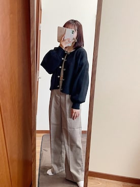 「RETRO GIRL（レトロガール）のアイテム」を使った、maroru✲*ﾟさん（骨格ウェーブ・レディース・148cm）の秋コーディネート