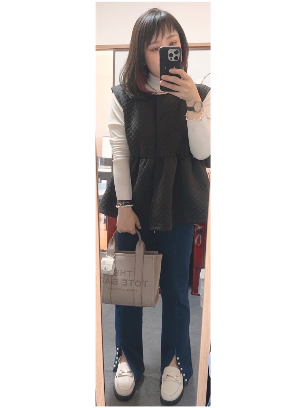 どんなコーデにも♪】Saint Laurent Faux Pearl ブレスレット