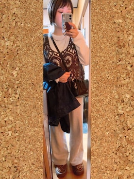 「AMERICAN HOLIC（アメリカンホリック）のアイテム」を使った、yukataku0122さん（レディース・158cm）の秋コーディネート