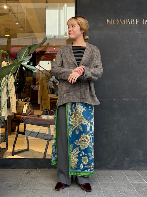 NOMBRE IMPAIR 自由が丘路面murata.さんのテーラードジャケットを使っ