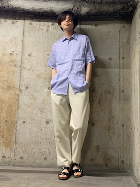 「ARIZONA」｜STORE   東京ベイ　本田翼さん（メンズ・178cm）の夏コーディネート
