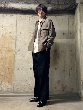 「PENDLETON（ペンドルトン）のアイテム（その他アウター）」を使った、STORE   東京ベイ　本田翼さん（メンズ・178cm）の秋コーディネート