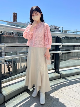 中川美空さん(レディース・152cm)の春コーディネート