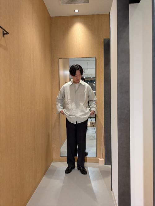 セール】LIFE STYLE TAILOR TRABESTストライプ2タックパンツ（スーツ