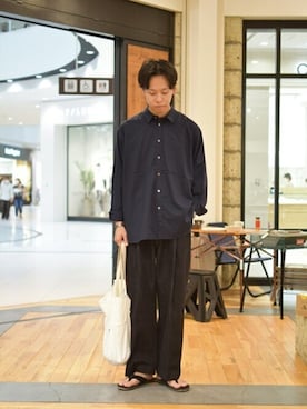 「FORK&SPOON（フォークアンドスプーン）のアイテム（その他）」を使った、ryosuke1892さん（メンズ・178cm）の夏コーディネート