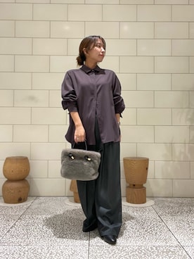 「アイテム（トップス）」を使った、Hitomiさん（レディース・145cm）の秋コーディネート