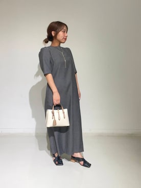 「アイテム（ワンピース/ドレス）」を使った、Hitomiさん（レディース・145cm）の夏コーディネート