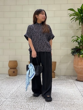 「かぐれ（カグレ）のアイテム」を使った、Hitomiさん（レディース・145cm）の春コーディネート