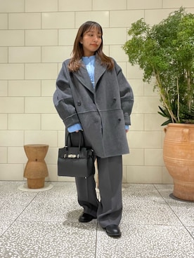 Hitomiさん（レディース・145cm）の冬コーディネート