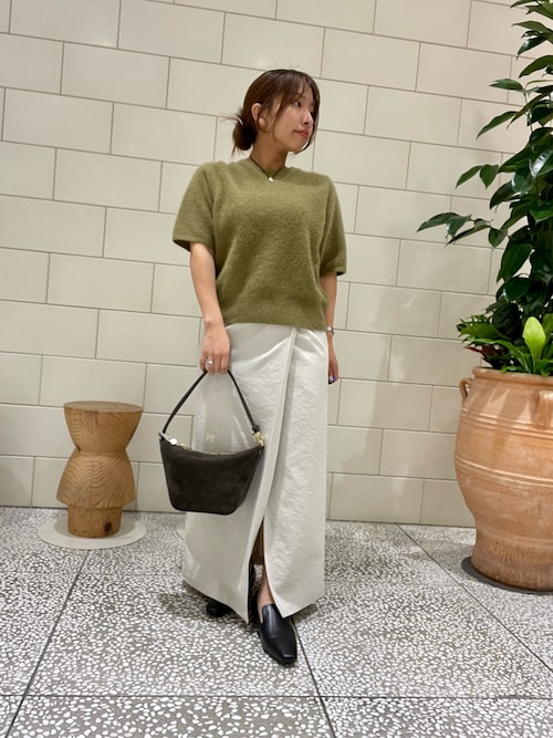 セール】FOX/CASHMEREハーフスリーブニット（ニット/セーター）｜URBAN