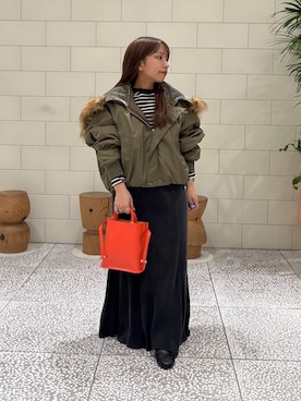 「URBAN RESEARCH（アーバンリサーチ）のアイテム（ローファー）」を使った、Hitomiさん（レディース・145cm）の秋コーディネート