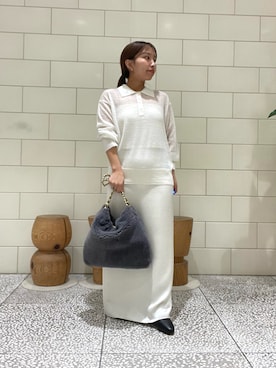 「ニットコーデ」｜Hitomiさん（レディース・145cm）の秋コーディネート