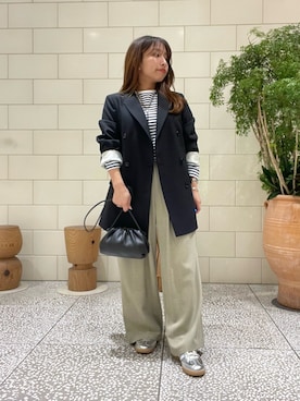 Hitomiさん（レディース・145cm）の春コーディネート