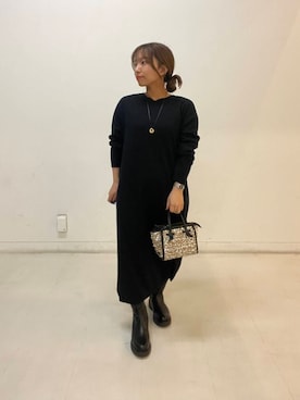 「アイテム（その他アウター）」を使った、Hitomiさん（レディース・145cm）の冬コーディネート