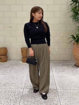 Hitomiさん（レディース・145cm）の秋コーディネート