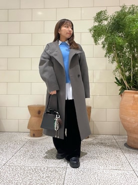 「アイテム（ジャケット/アウター）」を使った、Hitomiさん（レディース・145cm）の冬コーディネート