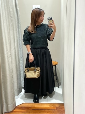 Hitomiさん（骨格ウェーブ・レディース・145cm）の秋コーディネート