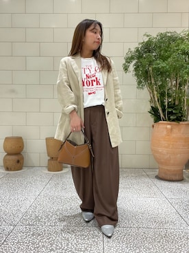 Hitomiさん（レディース・145cm）の春コーディネート